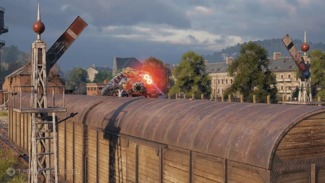 Новый босс Шип из события «Вавилон: Запретная зона» в World of Tanks
