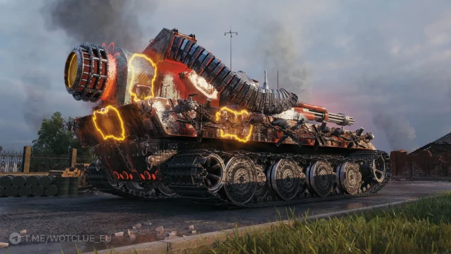 Новый босс Шип из события «Вавилон: Запретная зона» в World of Tanks