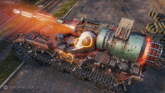 Новый босс Шип из события «Вавилон: Запретная зона» в World of Tanks