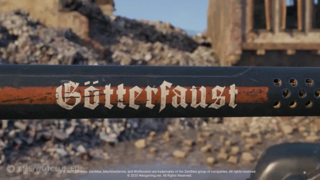 Анонс коллаборации World of Tanks и Wolfenstein