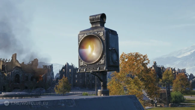 3D-объект «Антикварный фонарь» из обновления 2.0.1 в World of Tanks