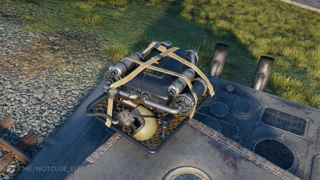 3D-объект «Реактивный ранец» из обновления 2.0 в World of Tanks