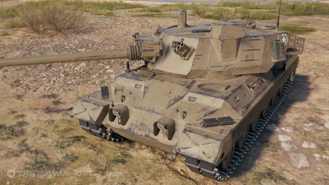 Скриншоты танка SPHT из обновления 2.0.1 в World of Tanks