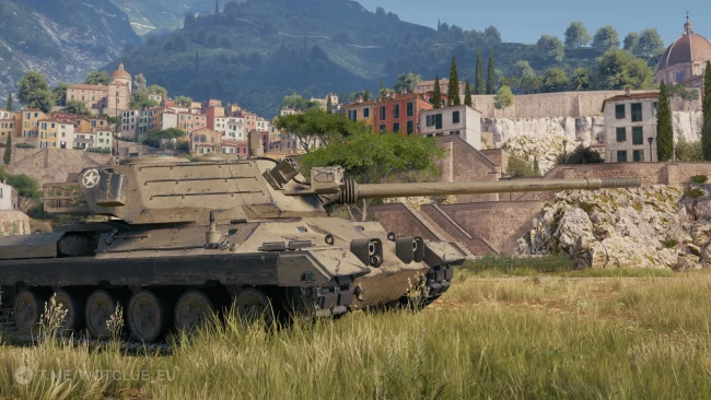 Скриншоты танка SPHT из обновления 2.0.1 в World of Tanks