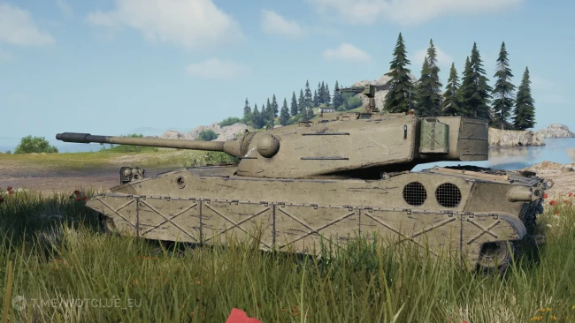 Скриншоты танка LTC II из обновления 2.0.1 в World of Tanks