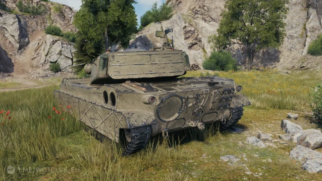 Скриншоты танка LTC II из обновления 2.0.1 в World of Tanks