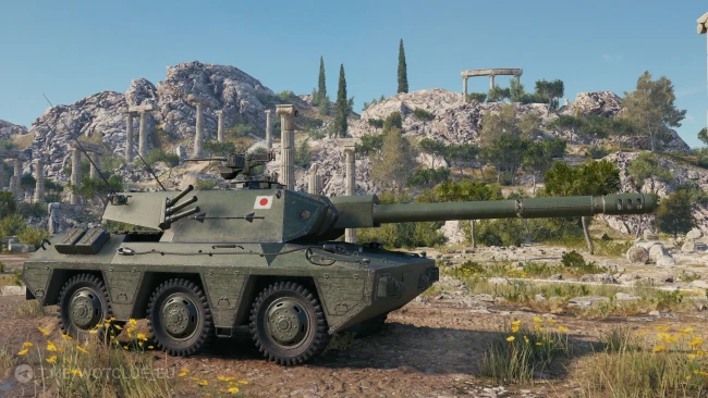 Скриншоты танка Ashigaru из обновления 2.0.1 в World of Tanks