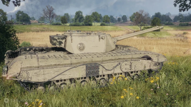 Скриншоты танка Black Prince II из обновления 2.0.1 в World of Tanks