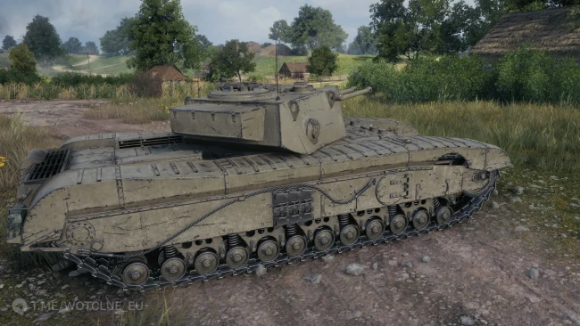 Скриншоты танка Black Prince II из обновления 2.0.1 в World of Tanks
