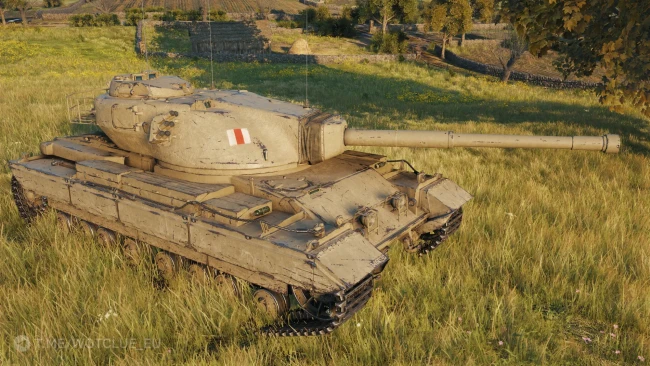 Скриншоты танка FV214t из обновления 2.0.1 в World of Tanks