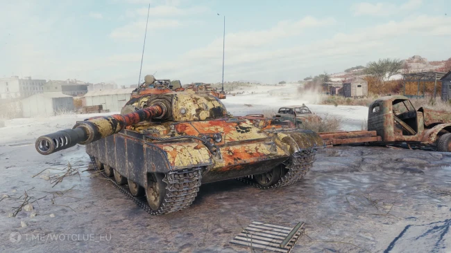 2D-стиль «Ржавчина» из обновления 2.0.1 в World of Tanks