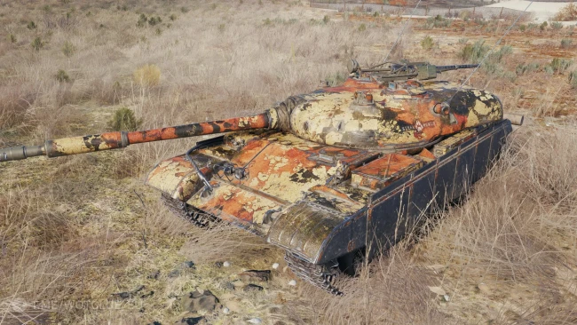 2D-стиль «Ржавчина» из обновления 2.0.1 в World of Tanks