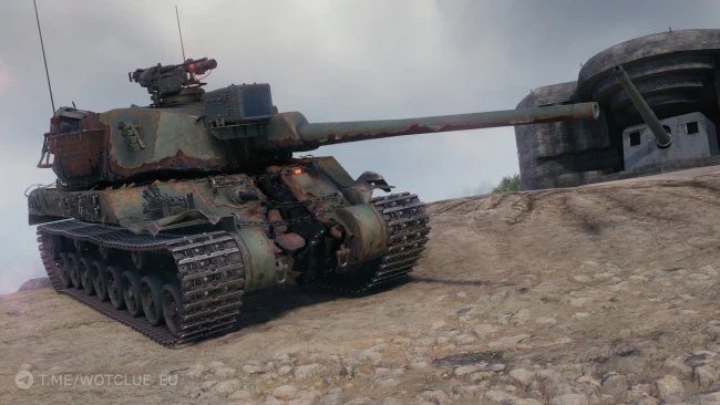 Скриншоты наградного танка «Шрам» из события «Вавилон: Запретная зона» в World of Tanks
