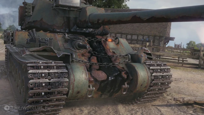 Скриншоты наградного танка «Шрам» из события «Вавилон: Запретная зона» в World of Tanks