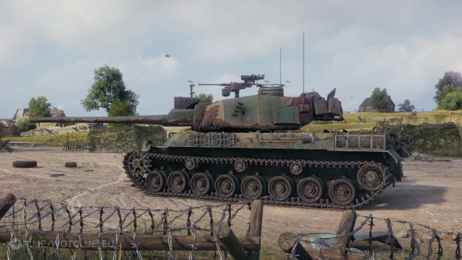 Скриншоты наградного танка «Шрам» из события «Вавилон: Запретная зона» в World of Tanks