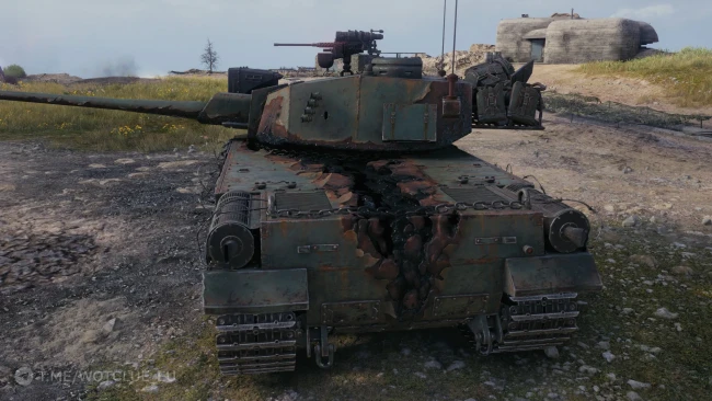 Скриншоты наградного танка «Шрам» из события «Вавилон: Запретная зона» в World of Tanks