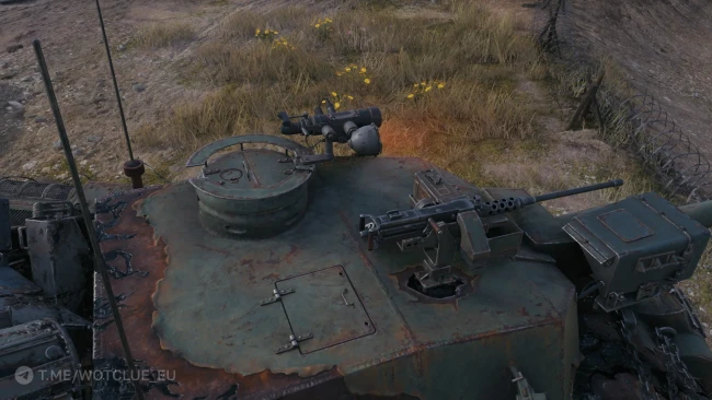 Скриншоты наградного танка «Шрам» из события «Вавилон: Запретная зона» в World of Tanks