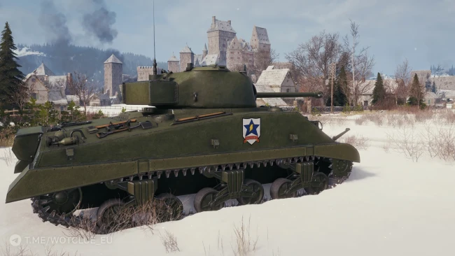 Танк Sherman Firefly Saunders в World of Tanks