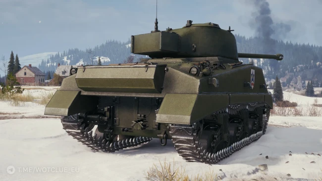 Танк Sherman Firefly Saunders в World of Tanks