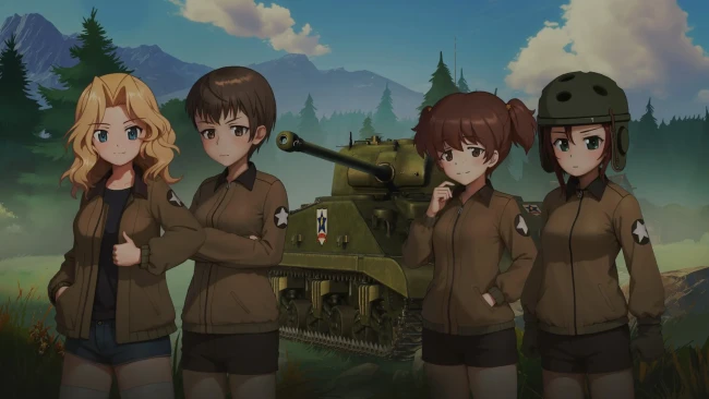 Школа «Сандерс» в World of Tanks!