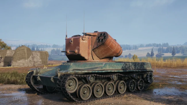 Ракетный танк без ракет в World of Tanks Console