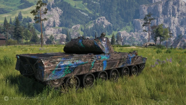 2D-стиль «Пульс земли» в World of Tanks