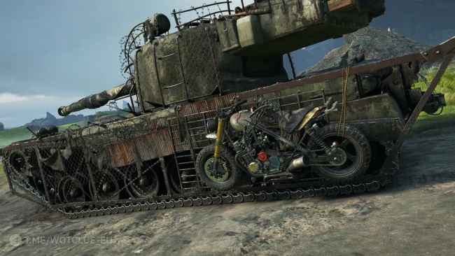 3D-стиль «Убежища нет» для танка H3 в World of Tanks 3D-стиль «Убежища нет» для танка H3 в World of Tanks