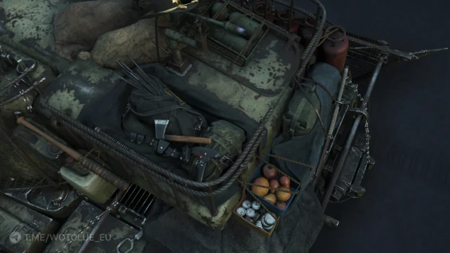 3D-стиль «Убежища нет» для танка H3 в World of Tanks 3D-стиль «Убежища нет» для танка H3 в World of Tanks