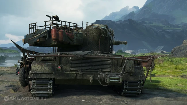 3D-стиль «Убежища нет» для танка H3 в World of Tanks 3D-стиль «Убежища нет» для танка H3 в World of Tanks