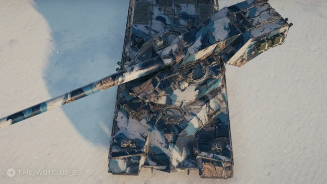 2D-стиль «Заснеженный подъём» из обновления 2.1 в World of Tanks