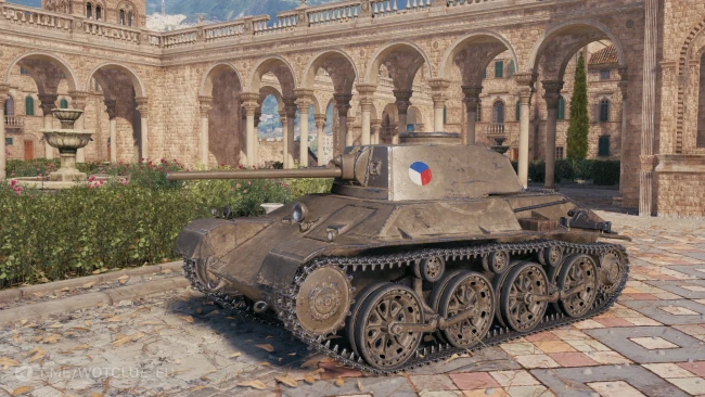 Танк Škoda T 15A из обновления 2.1 в World of Tanks