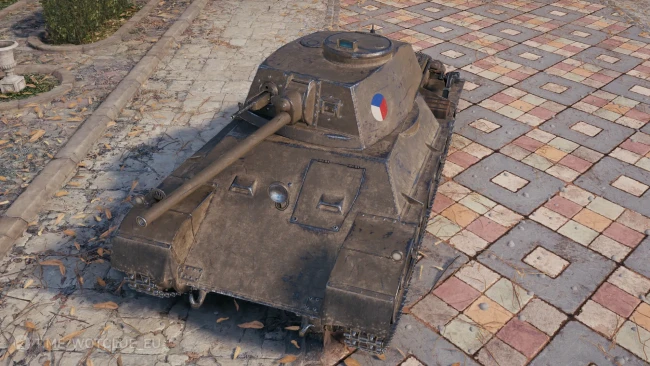 Танк Škoda T 15A из обновления 2.1 в World of Tanks