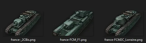 Релиз подветки супертяжей Франции в WOT Console. Часть 2