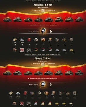 Подробности Заслуженной награды 2025 в World of Tanks