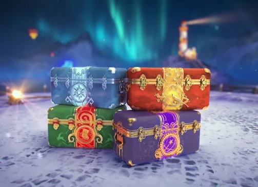 Большие Новогодние Коробки 2026 (включая X уровень) в World of Tanks