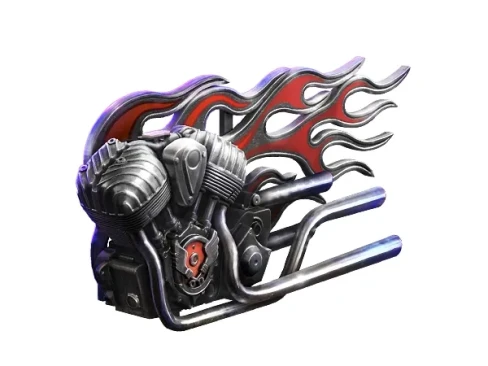 Комплект 3D-объекты «Сбруя огненного коня» в World of Tanks