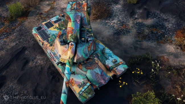 2D-стиль «Ночные игры» в World of Tanks 2D-стиль «Ночные игры» в World of Tanks