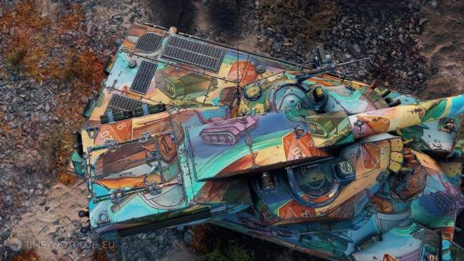 2D-стиль «Ночные игры» в World of Tanks 2D-стиль «Ночные игры» в World of Tanks