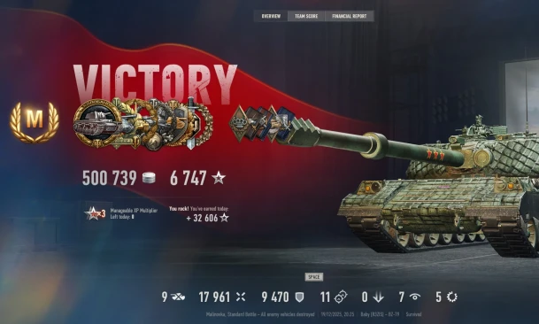 Почти 18 000 урона на 11 лвл — новый рекорд EU сервера World of Tanks