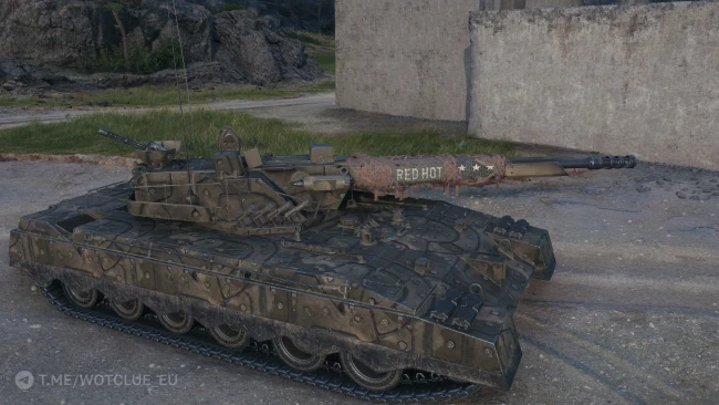 Уникальная кастомизация танка 11 уровня Ares 90 C в World of Tanks
