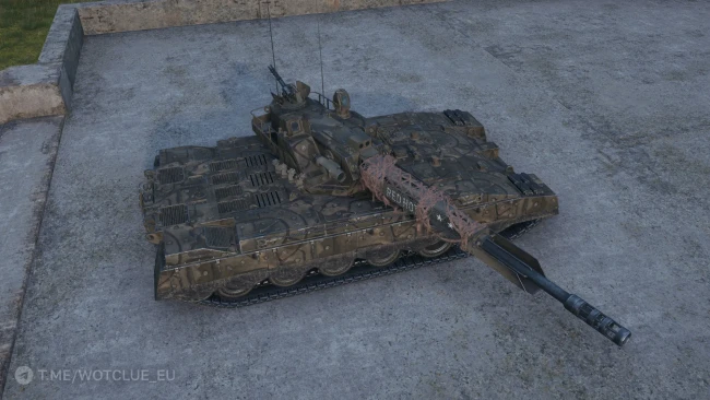 Уникальная кастомизация танка 11 уровня Ares 90 C в World of Tanks