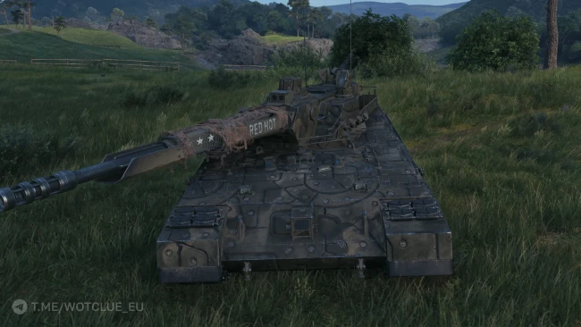 Уникальная кастомизация танка 11 уровня Ares 90 C в World of Tanks