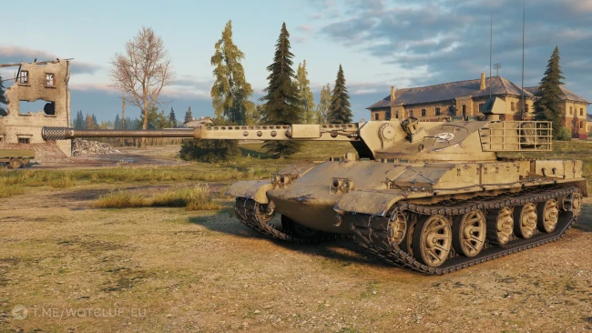 Танк 9 уровня Ares 85 из обновления 2.1.1 в World of Tanks