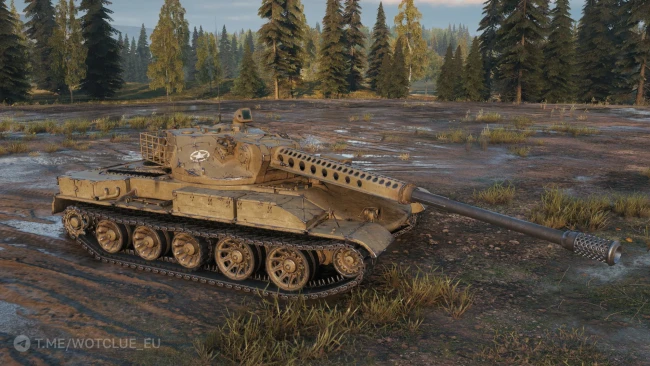 Танк 9 уровня Ares 85 из обновления 2.1.1 в World of Tanks