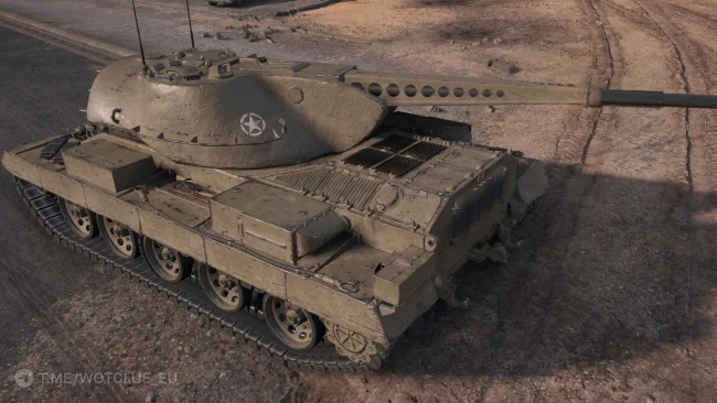 Танк 8 уровня Ares 75 из обновления 2.1.1 в World of Tanks
