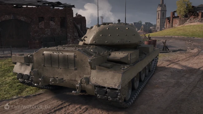 Танк 8 уровня Ares 75 из обновления 2.1.1 в World of Tanks
