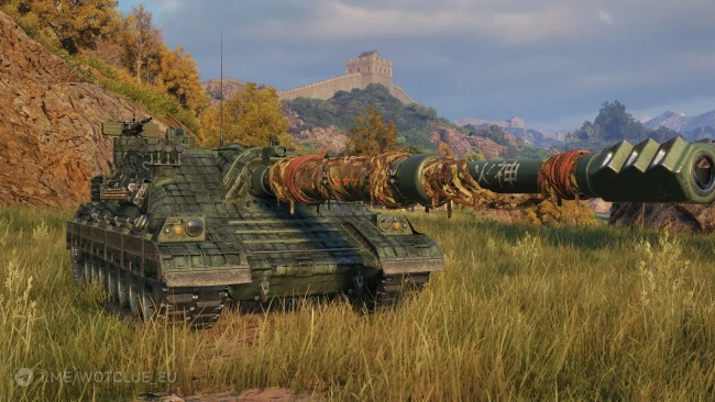 Уникальная кастомизация танка 11 лвл PTZ-78 в World of Tanks