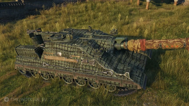 Уникальная кастомизация танка 11 лвл PTZ-78 в World of Tanks