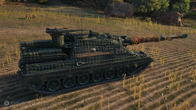 Уникальная кастомизация танка 11 лвл PTZ-78 в World of Tanks
