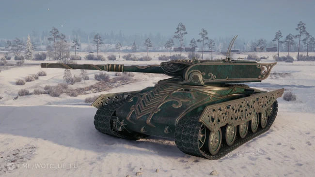 Танк Нефритовая спираль из обновления 2.1.1 в World of Tanks